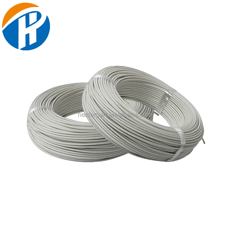 Cable Factory Sale Various Glass Fiber Braided Pure Cooper Wire Flexible GN500 braided silver Cables