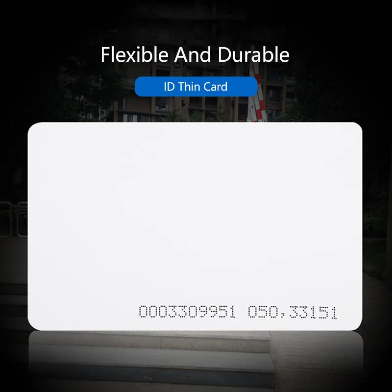 125KHz Access Control Card Proximity EM4100 ID Smart Keycard for Door Electric Lock System