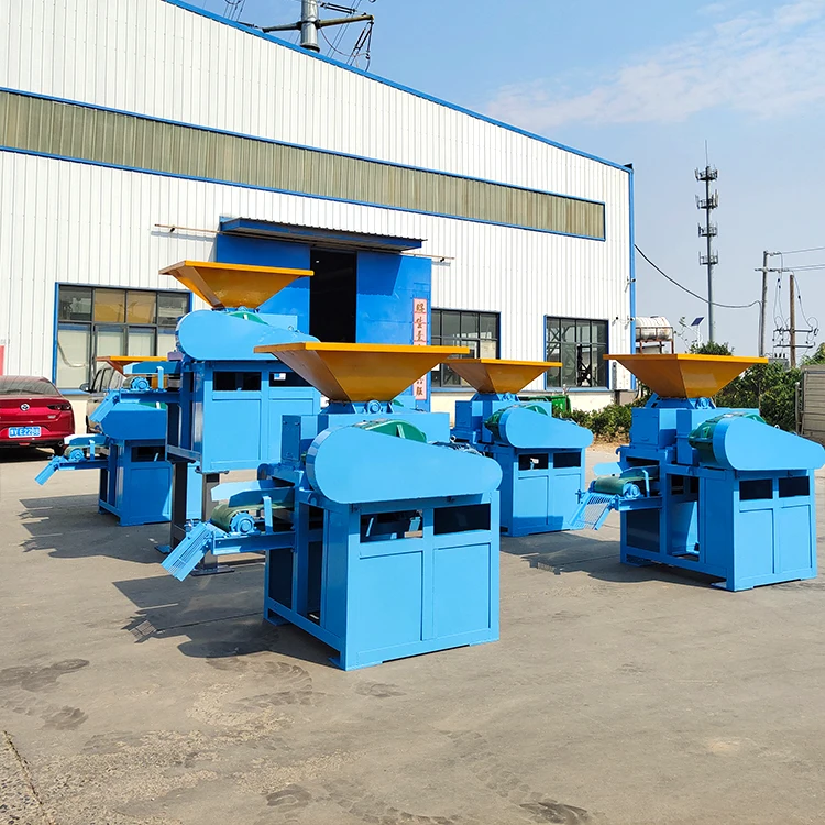 high pressure coal ball pressing machinery carbon powder pressure ball machine charcoal making machine coal production line