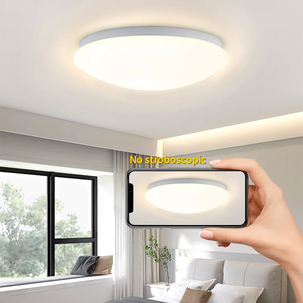 Ceiling Lamp Ce Certification Led Ceiling Light Dimmable Round Led Ceiling Light Fixture For Bedroom Lamp