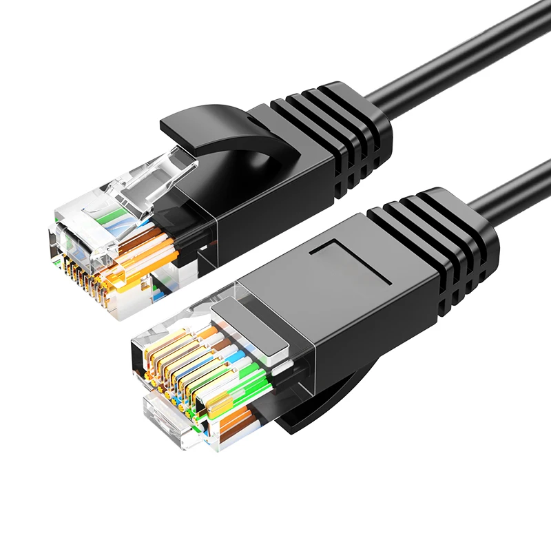 Patch Cord Cat6A UTP 24AWG Cable Pure Full Copper Ethernet Network Cable Patch Cabl Cat For Communication