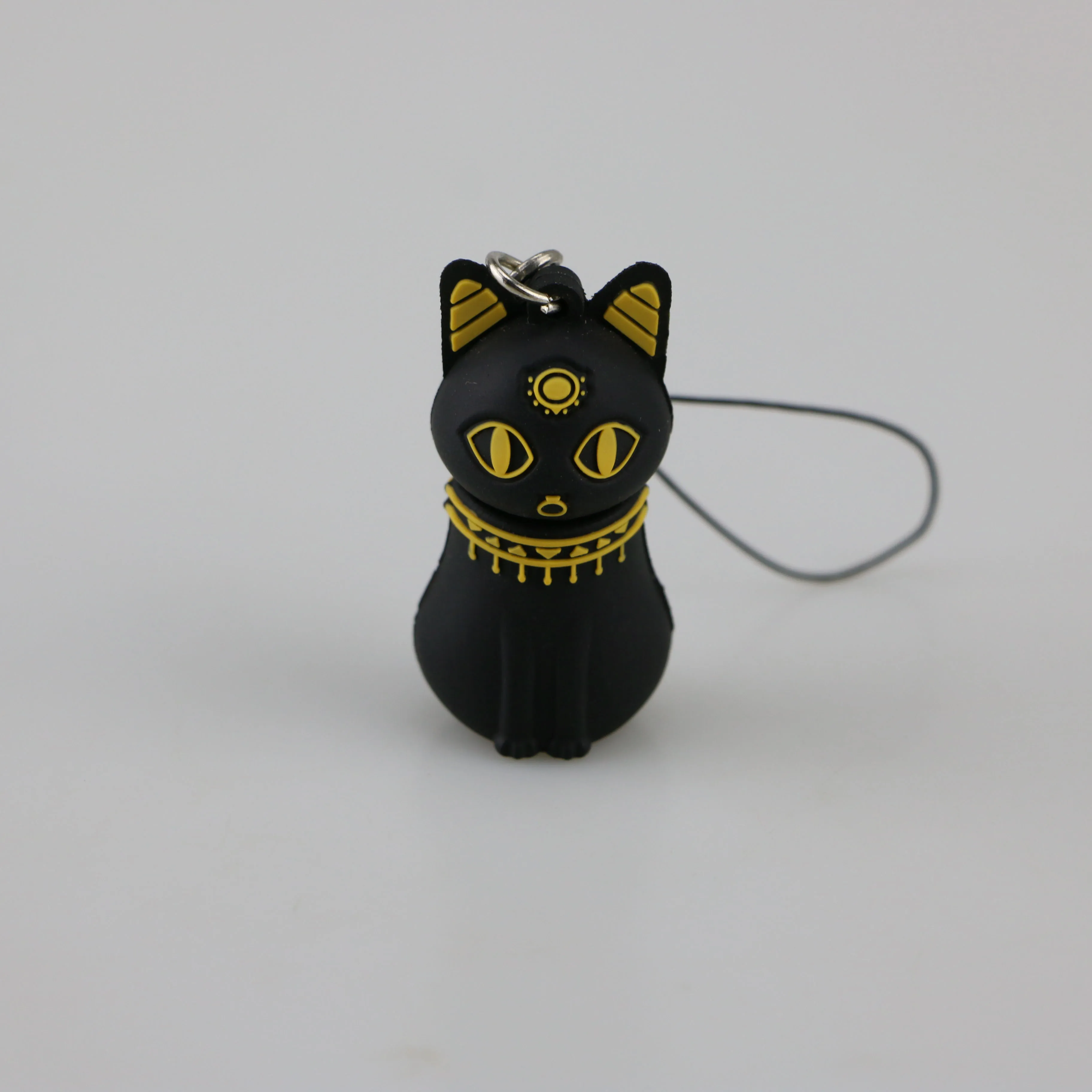 Customized Letter A 3D PVC USB Flash Drive Custom USB Stick Rubber Memory Flash Stick USB for Gifts with frame box