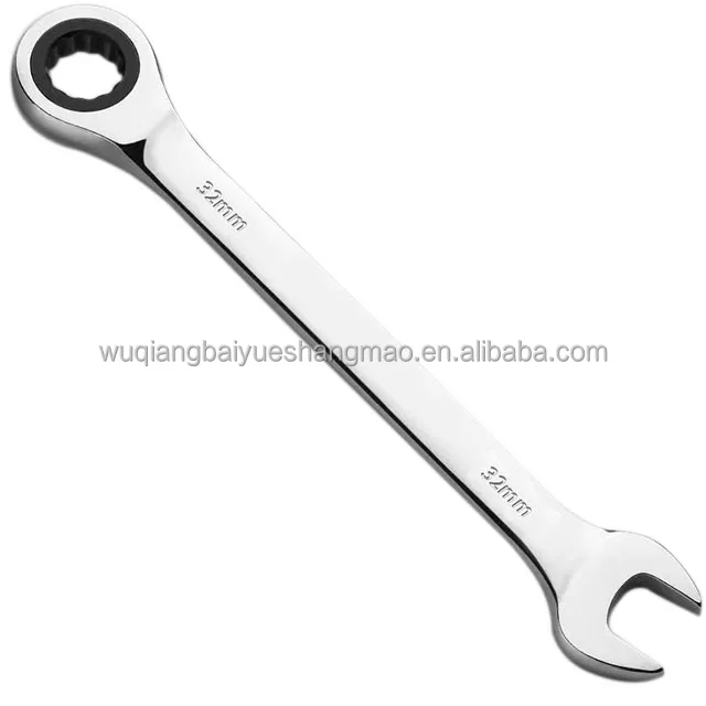 High quality 8mm-32mm repair wrench Quick ratchet wrench Open end combination wrench