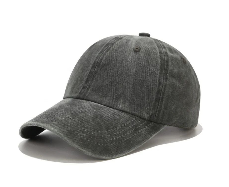 Unisex Fashion Baseball caps and hat popular caps 100%cotton washed Jeans fabric Sport cap and hat