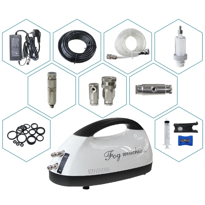 0.2L/min Low-Pressure Mist Machine for Fish Pond Cooling Efficient Misting Cooling Systems Outdoors Misting System