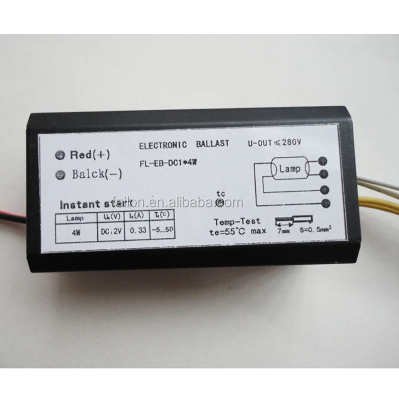 High quality  AC/DC12V/24V electronic ballast factory price 24V fluorescent electric ballast
