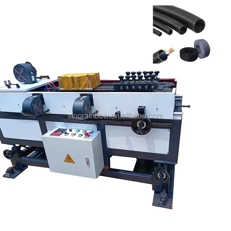 PVC PP PE Flexible Corrugated Conduit Pipe Making Machine PP PE Electric Conduit Corrugated Pipe Making Machine