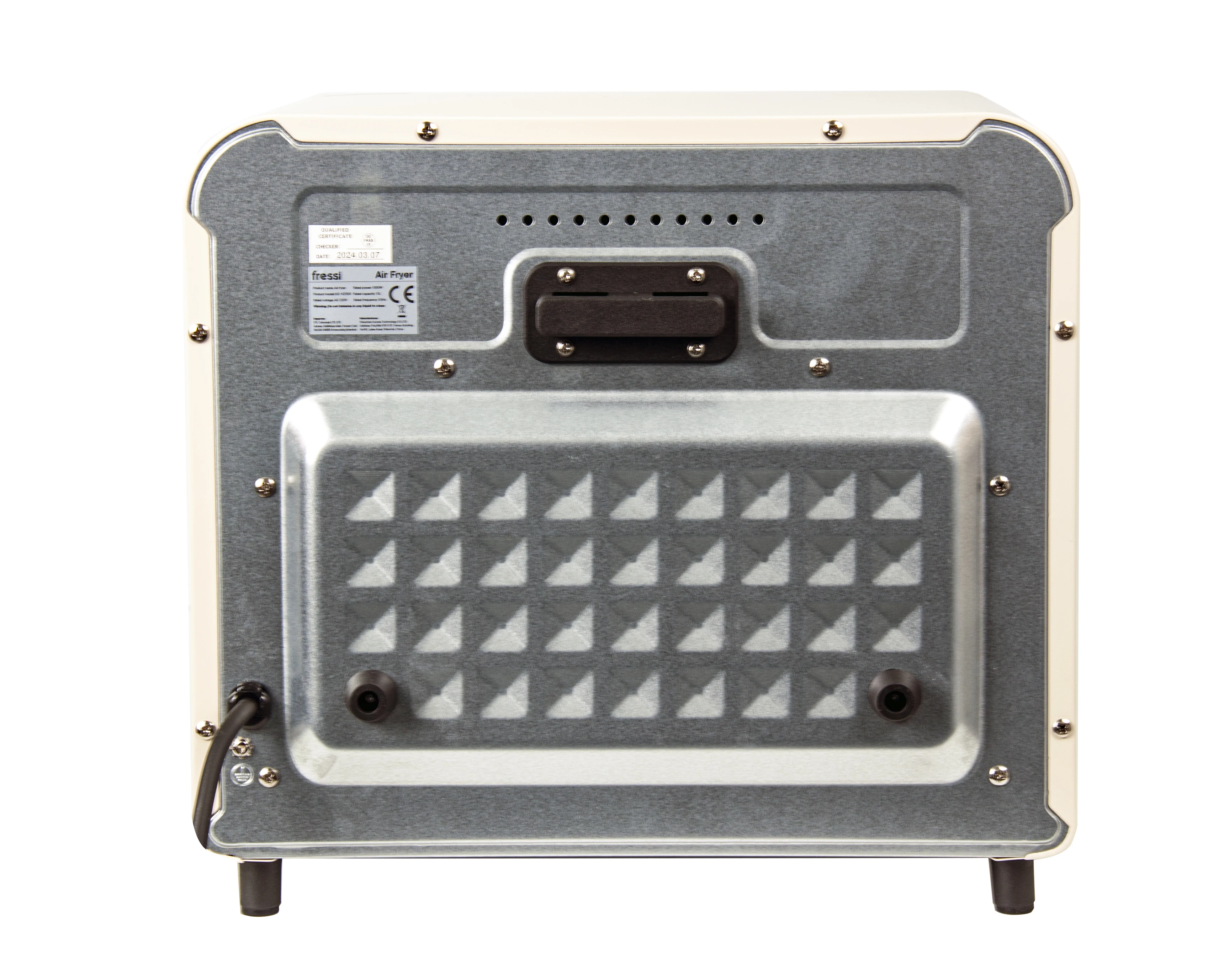 15-Liter Steel Smart Electric Countertop Oven Toaster Multi-Functional Digital Intellect Non-Oil Household Visible Window