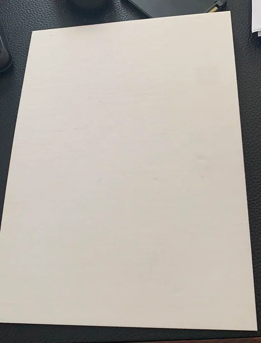 A4 30*21 cm lowest price felt material sublimation blank car air freshener ,without cut