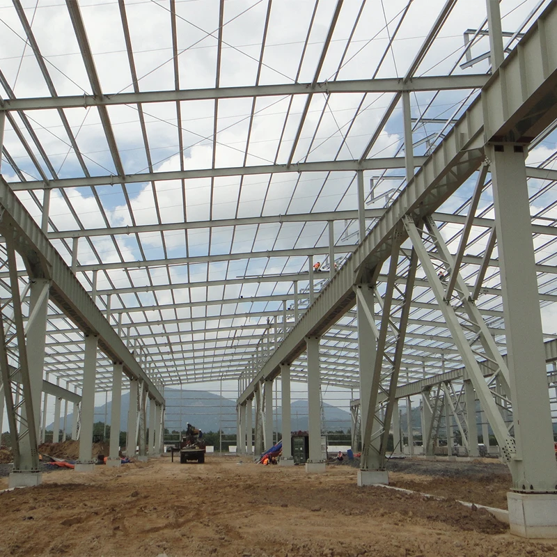 Low Cost Price Prefabricated Metal Light Steel Structure Construction Building Materials
