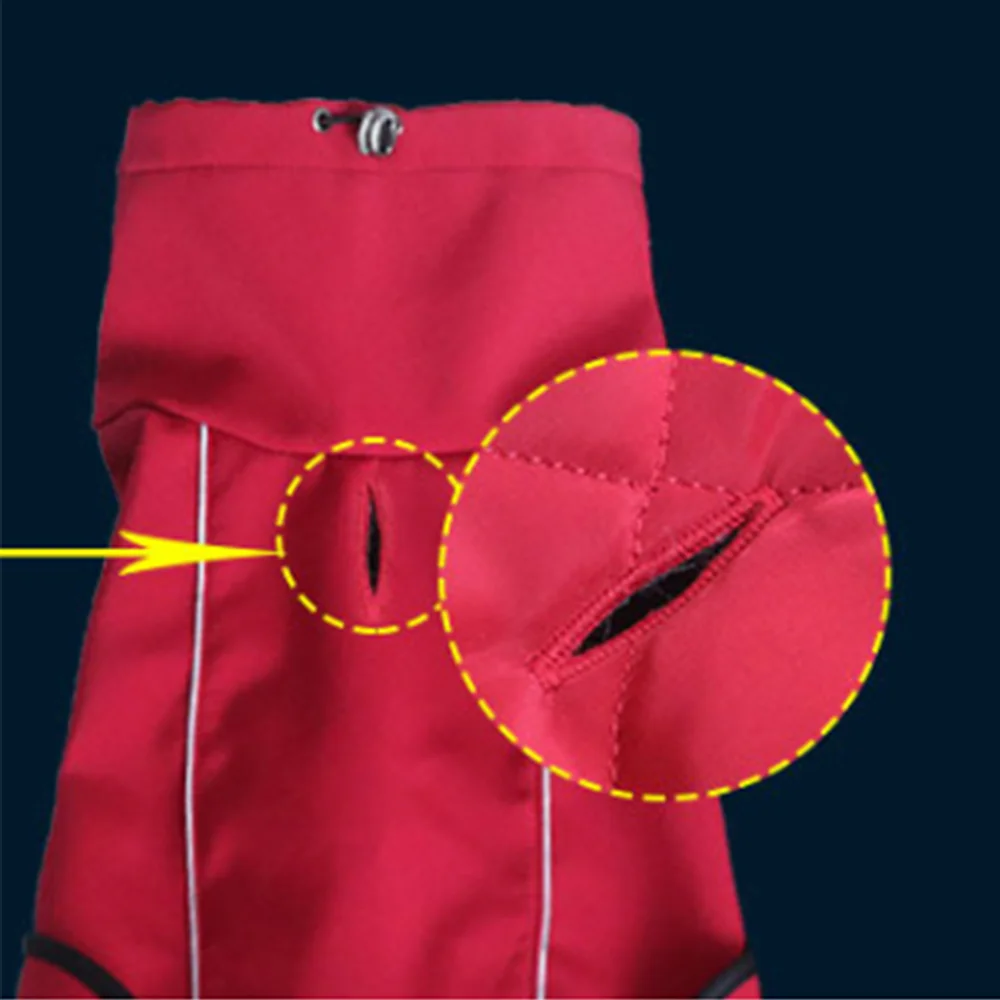 Pet Clothes Autumn And Winter Medium And Large Dog Waterproof Coat Outdoor Windproof Warm Dog Clothing