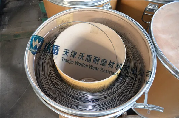 China plant submerged open flux cored  arc welding wire for hardfacing  repairing coal mill roller