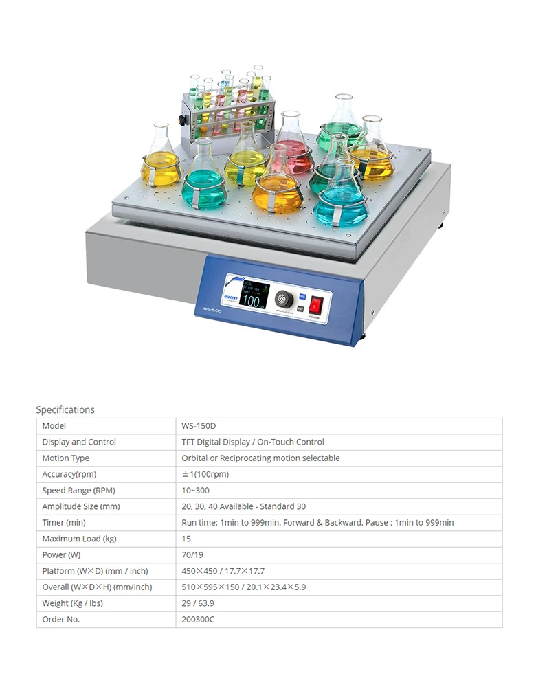 Hot Sale Price Orbital Rotary Refrigerated Incubator Shaker For Lab