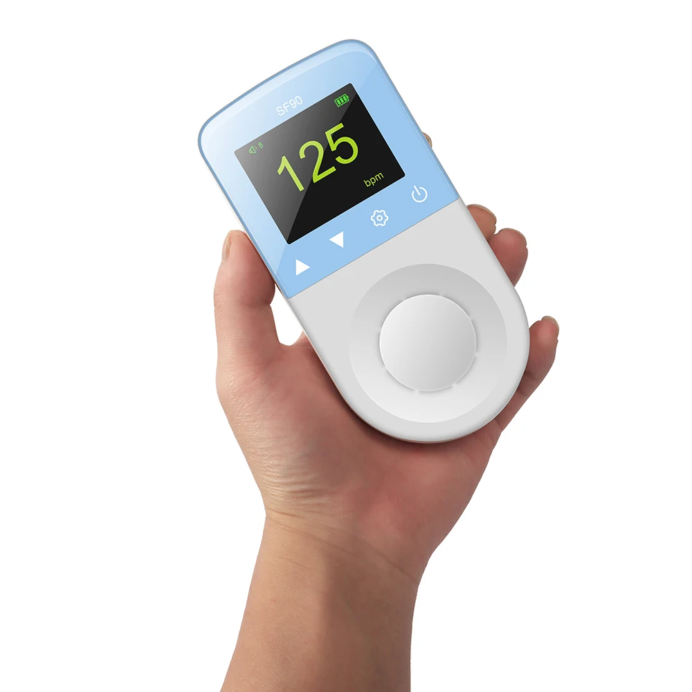 Pregnant Baby Heart Detector Factory direct wholesale price ultrasound Pocket fetal Doppler