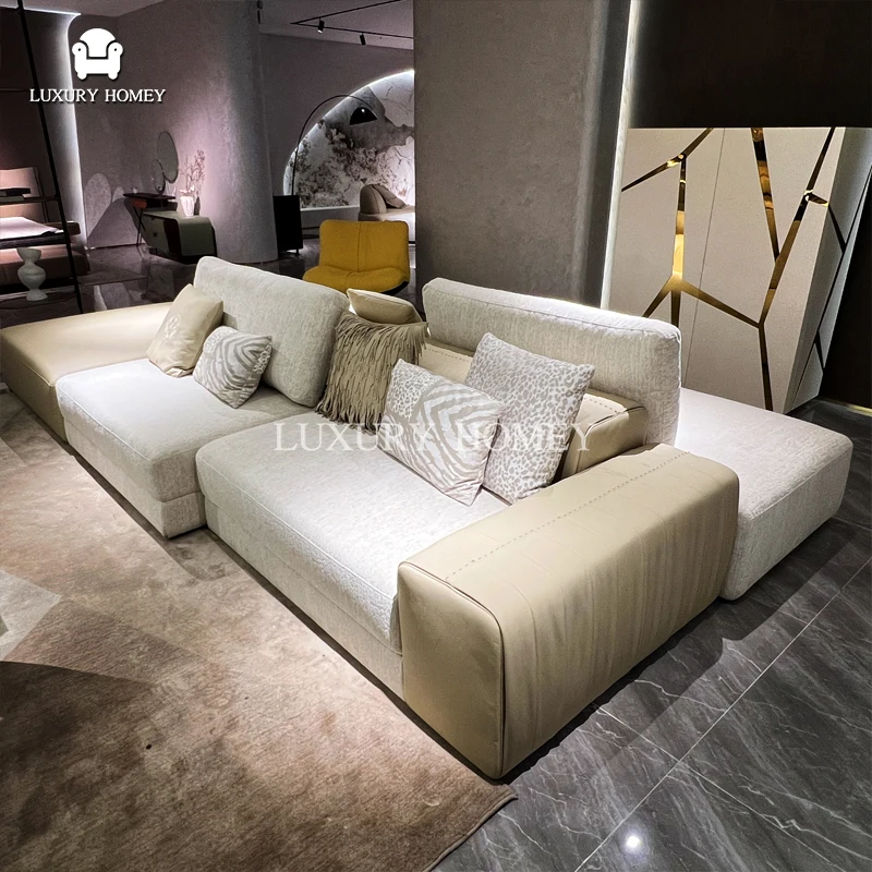 Furniture Solution Italian Style Designer Living Room Furniture Sofa One Stop Luxury LH Divano Sofas Modern Sofas Living Room