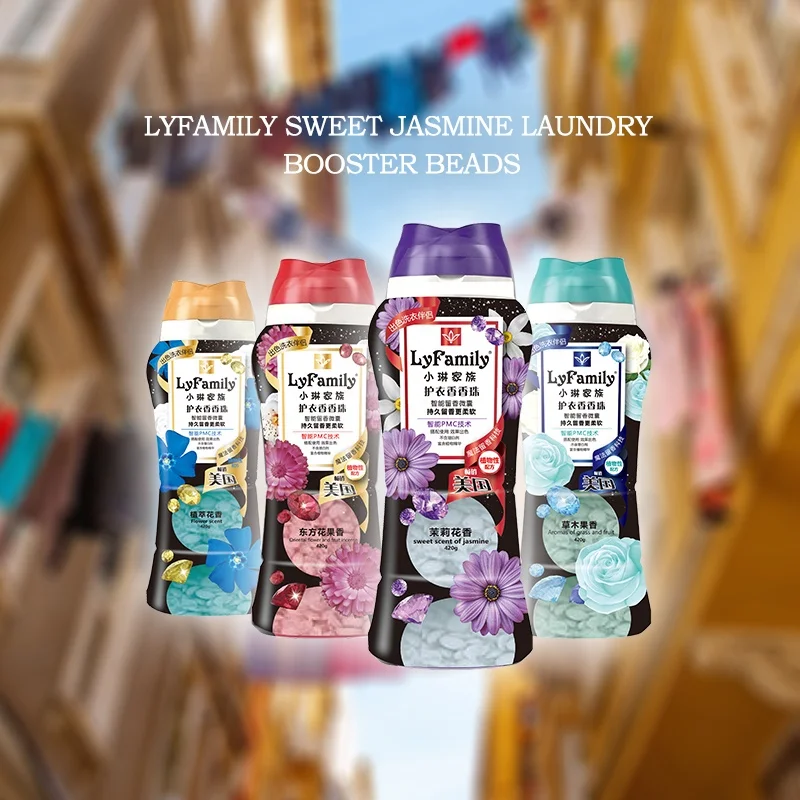 New Household Chemicals Laundry Products in Wash Booster Beads for Laundry Supplies Concentrated Infusions Aroma Fragrance Scent
