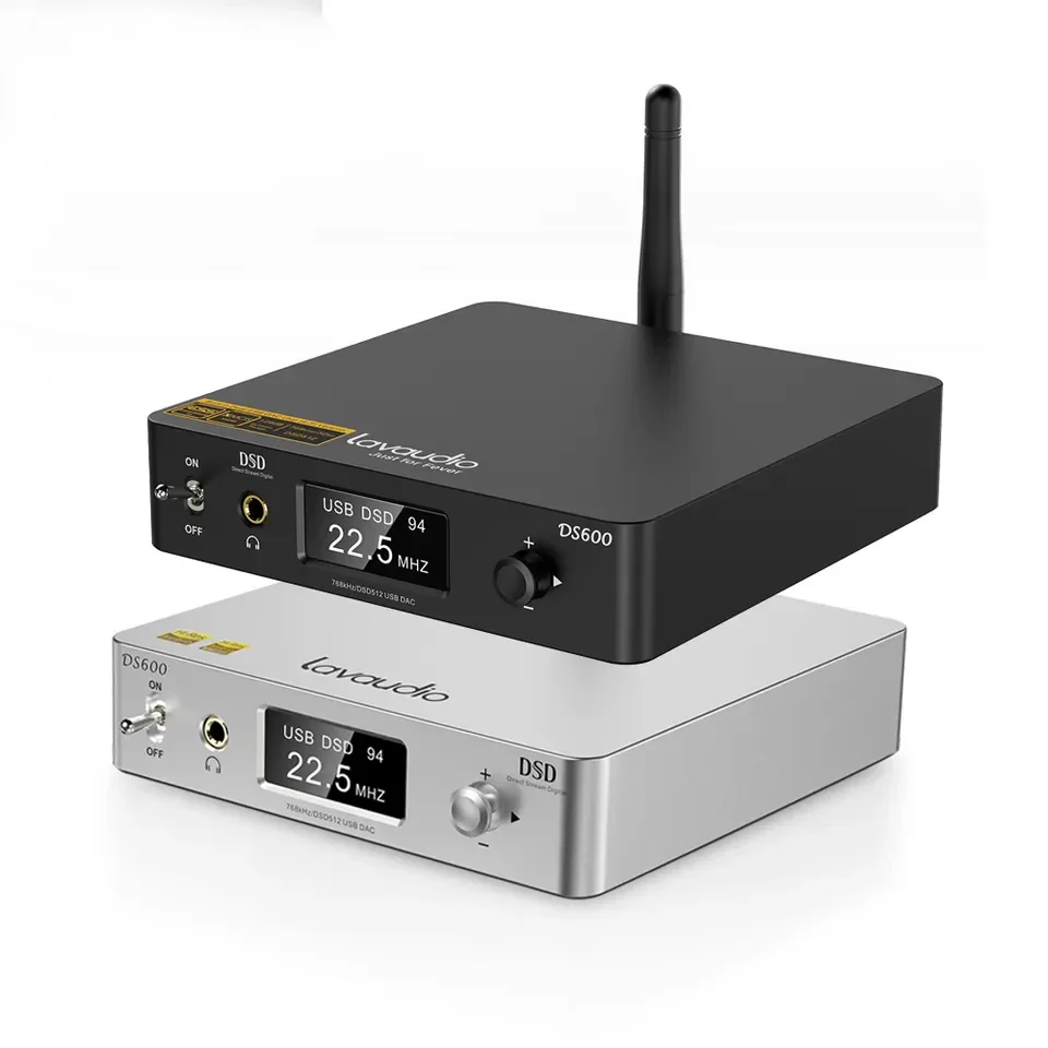 1Mii DS600 аудио LDAC HiFi Bluetooth5.0 приемник с двойным усилителем для наушников ПК с экраном OLED Died DAC для настольного компьютера