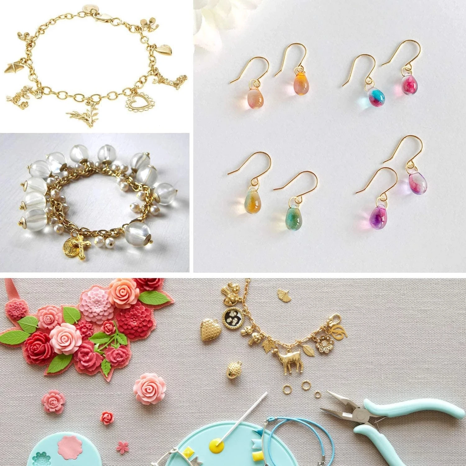 DIY Jewelry Findings Open Single Loops Jump Rings Split Ring for jewelry making Open Jump Rings Connectors Wholesale