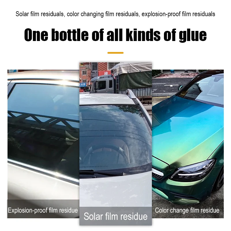 Multi-Purpose Solar Film Remover Gentle Spray Quick Dissolves Glue Remove Fast and Effective Wall Sticker Removal Agent
