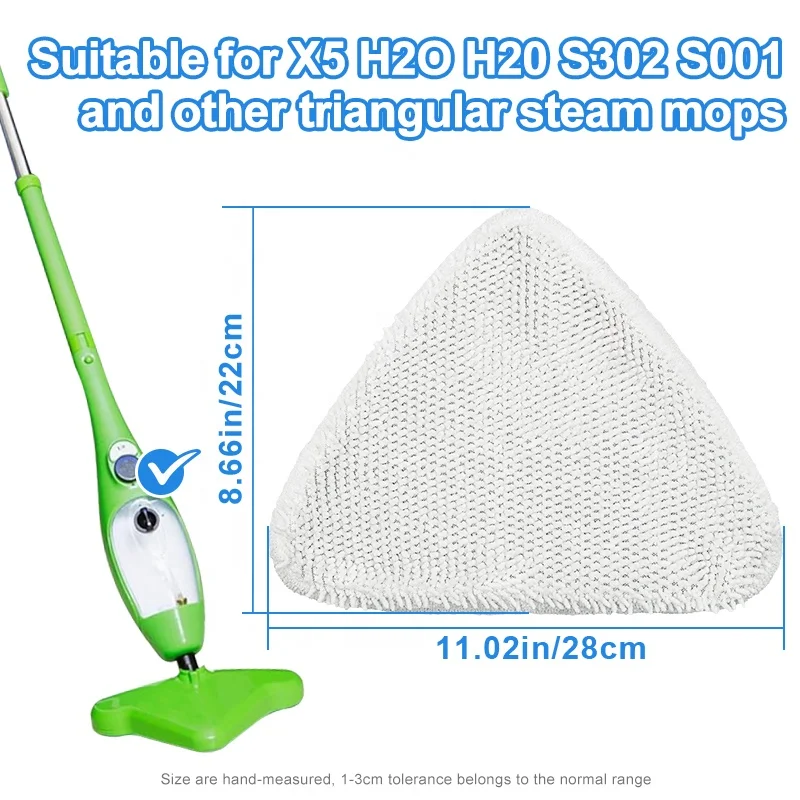 Super Absorbent Cleaning Floor Mop Refill Replacement Suitable for Shark X5 H2O Steam Mop Pad