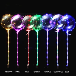 LED Lighting Party transparent latex balloon