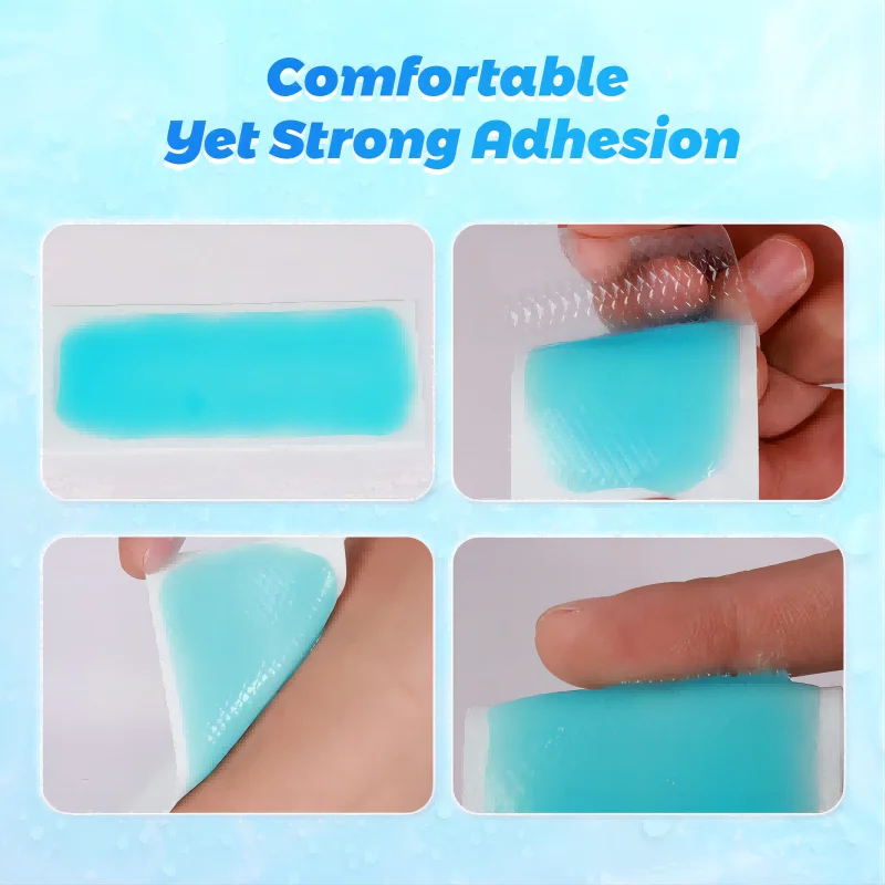 Bodyjoy Fever Reducing Cooling Gel Sheet Summer Hydrogel Cool Pads