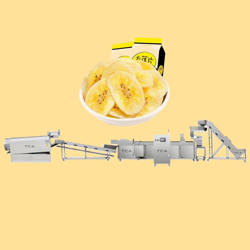 TCA High Quality Plantain Chips Making Machine Banana Chips Processing Machine