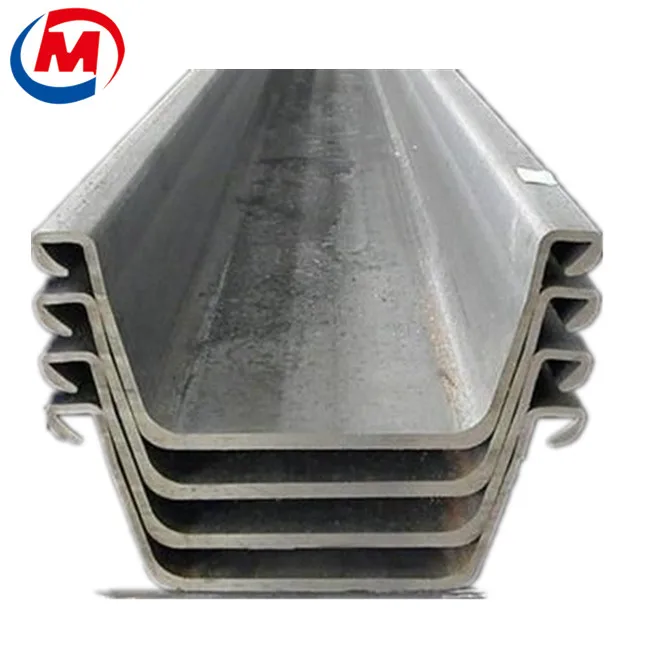 Good Quality Low Price Metal Hot Rolled Q235 S355 Z Type U Type Second Hand Steel Sheet Pile