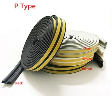 Door and window sealing anti-collision strip Security Door window Weather strip Sealing Strips