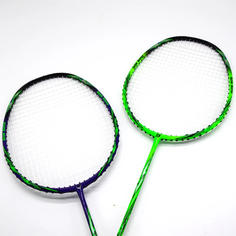 24T Carbon Fiber Badminton Oem Professional Super Lightest Graphite Badminton Racket 5U