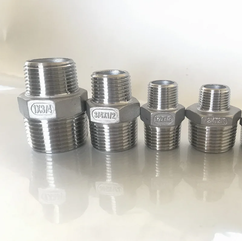 304 резьба из нержавеющей стали 1/8 BSP газовые трубы фитинги