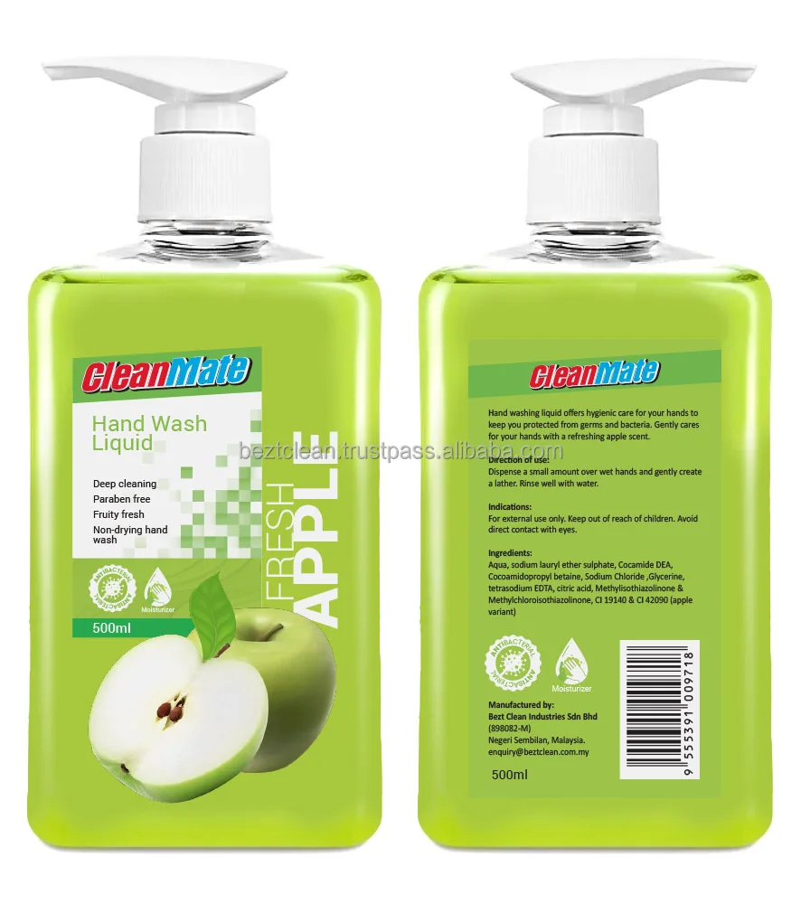 Top Premium Quality Apple & Lavender Liquid Hand Wash Soap