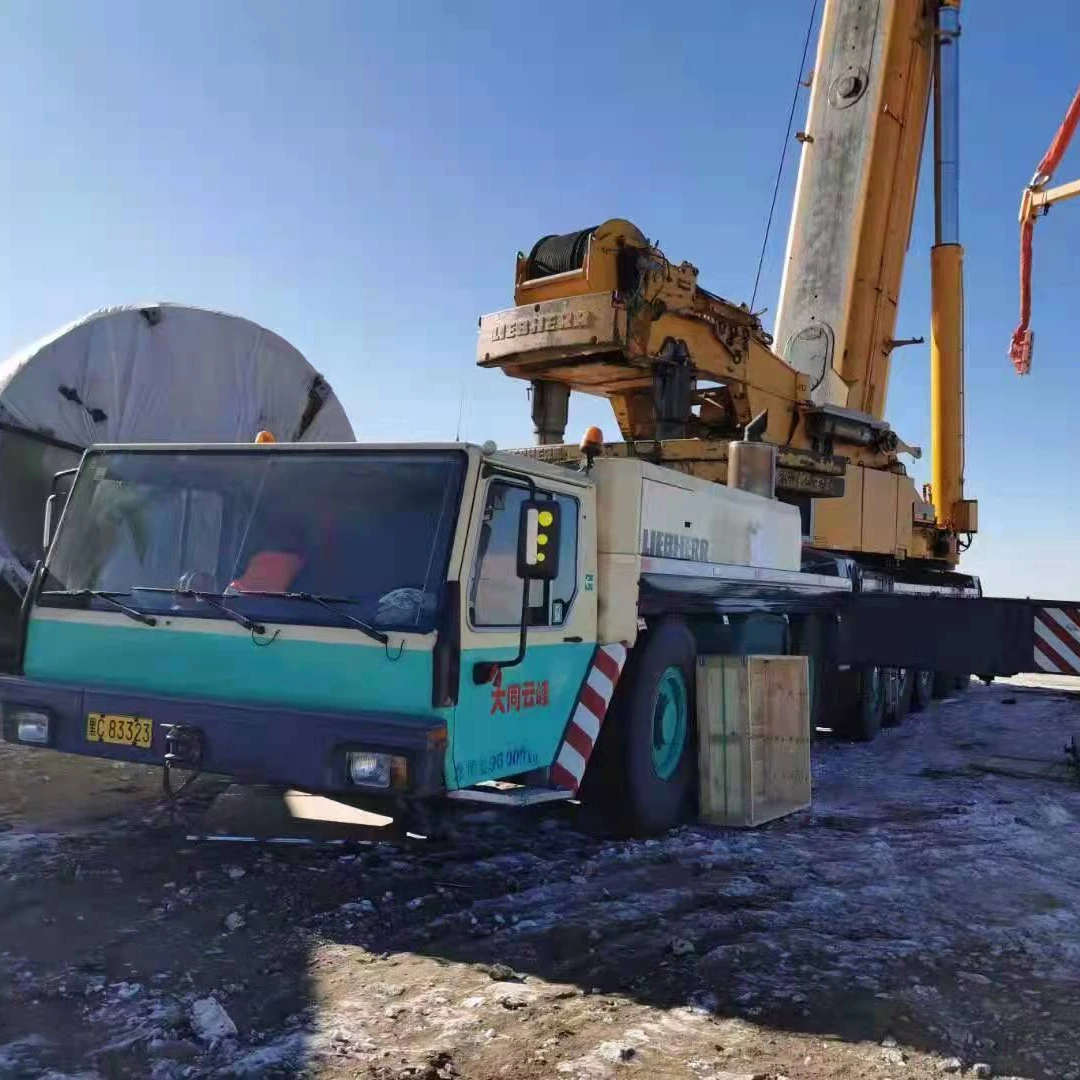 Б/у ltm1500 ltm1300 ltm1160 500ton 300ton 160t кран Tadano tg-500e TG-1000E 100T Технические данные: около 50 т Автокран