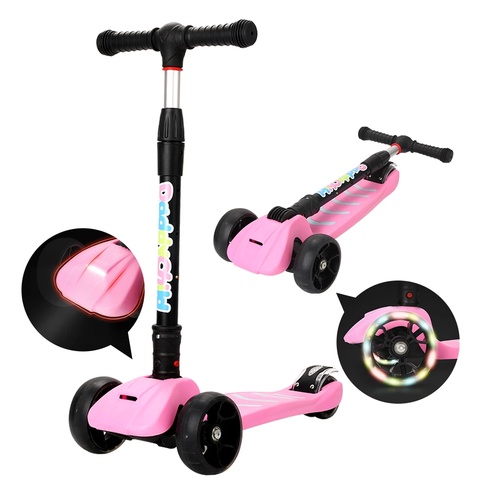 2021 multifunction children scooter baby toys bike kick scooter kick toy kids scooter with music