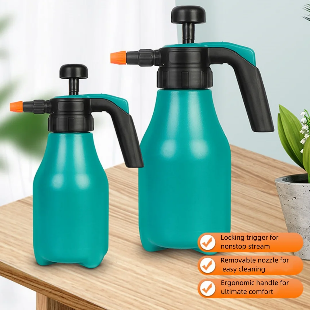 GARTENKRAFT Garden Hand Pump Pressure Fine Mist Water Sprayer With Transparent Plastic Bottle