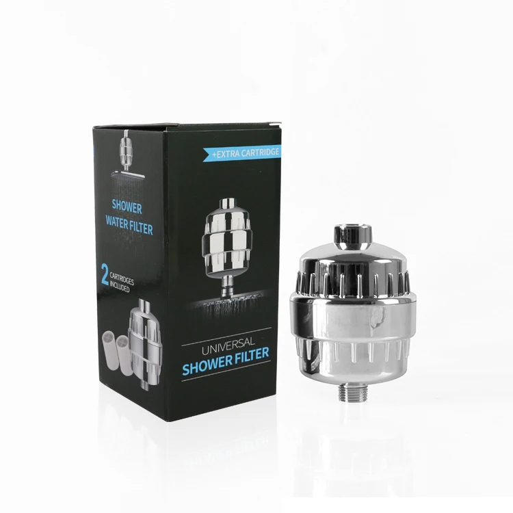 China Manufacturer Shower Filter 15 Stage Removes Chlorine and Hard Water Shower Filter