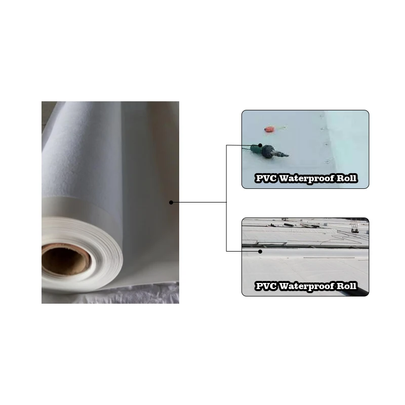 Chinese factory manufactured mechanical fixing method PVC waterproofing membrane