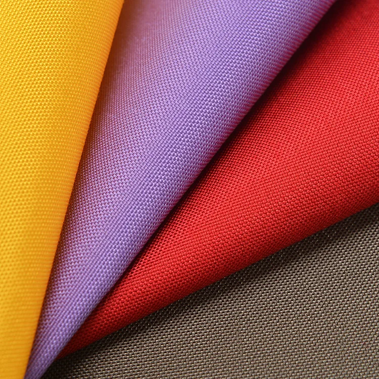 Water repellent 100% Polyester 600D PU Milky coating  or coated fabric for Bag shoes