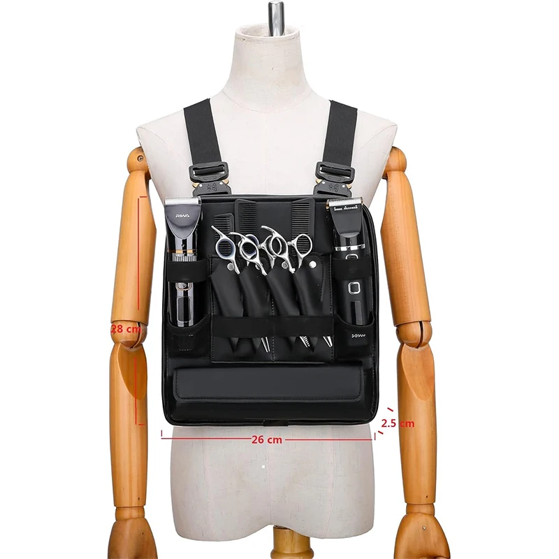 Tool Bag Organizer 16-inch Tool Bags for Men with 17 Pockets and Adjustable Shoulder Strap Portable Tool Box Home Essentials