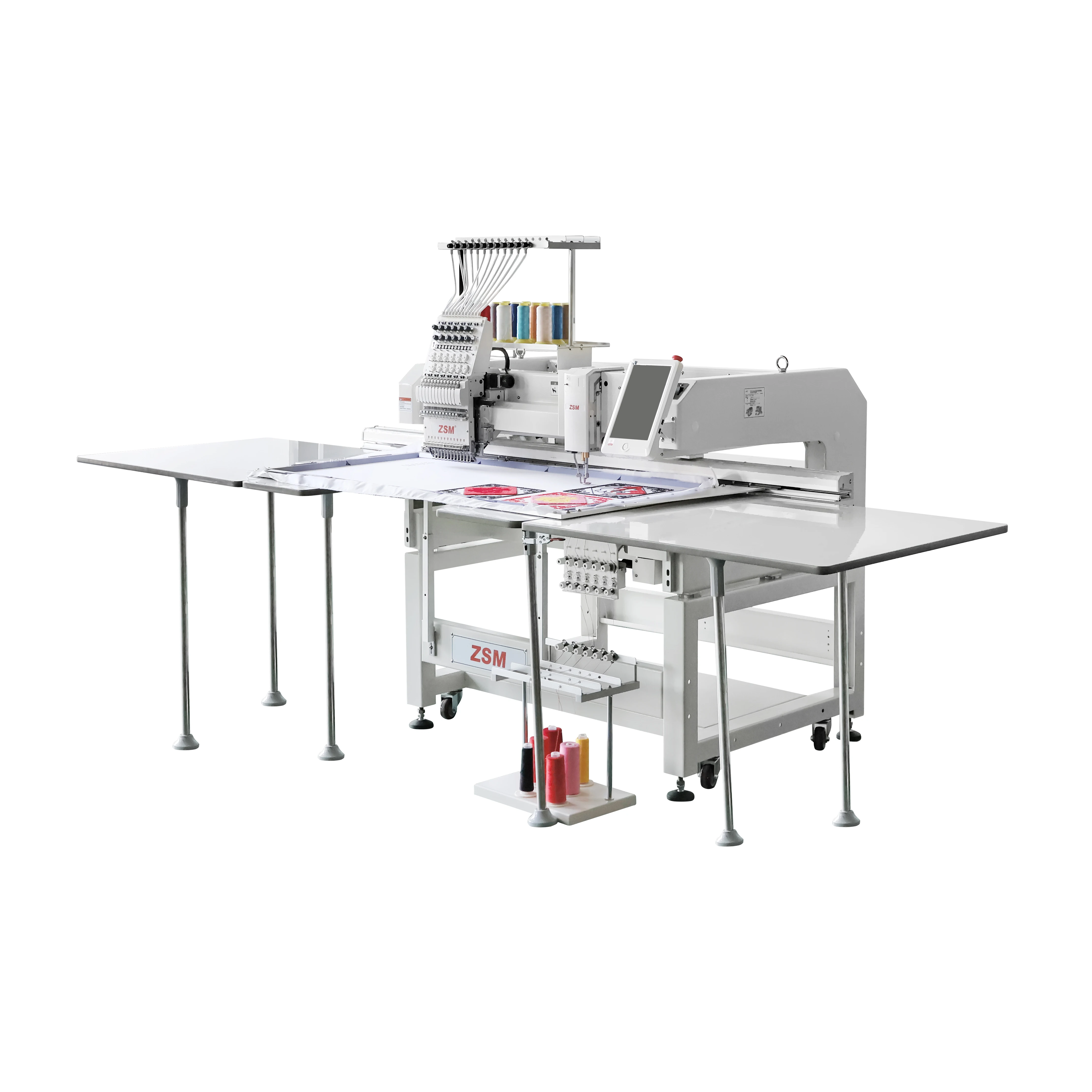 Одна осветительная головка шенилловая машинка вышивка Смешанные цепного стежка компьютеризированная машина