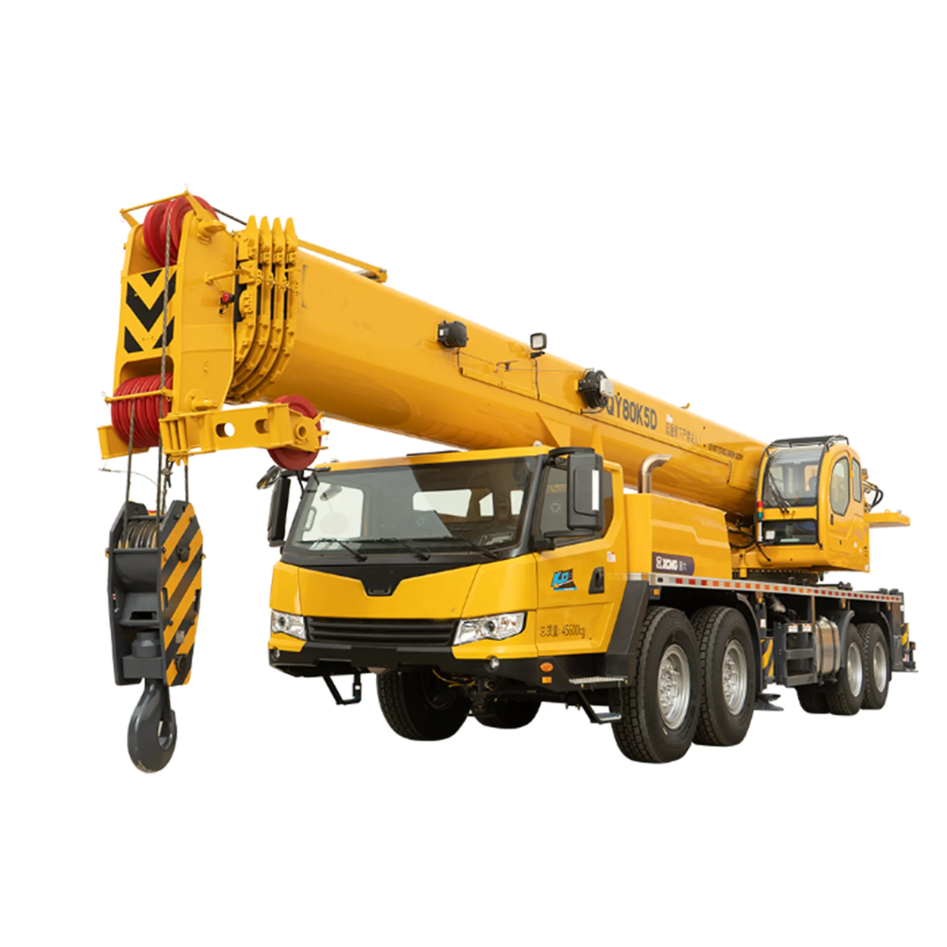 Chinese New 4-Axles 80 Tons Truck Crane QY80K5D for Sale