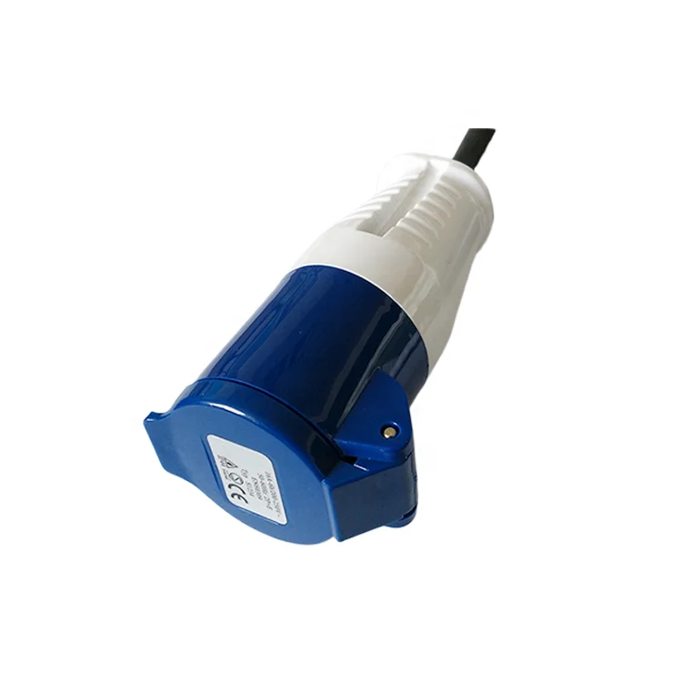 IP44 waterproof 16A 220V 3 pin electrical male and female industrial plug and socket
