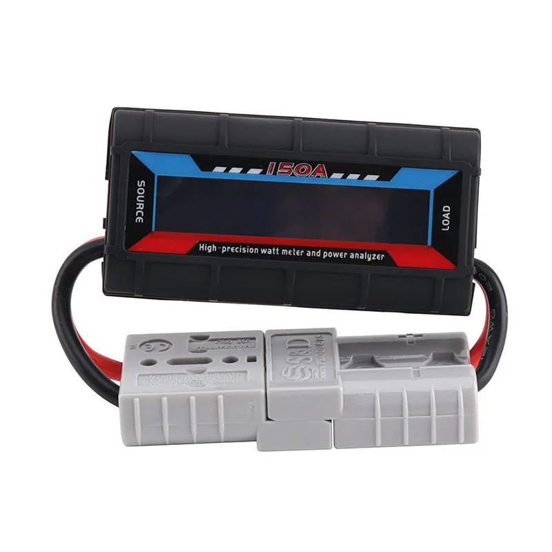Высокая точность 150A цифровой Ватт метр и Мощность анализатор w/Подсветка ЖК дисплей Anderson разъем Электрический анализатор для дрона с дистанционным управлением