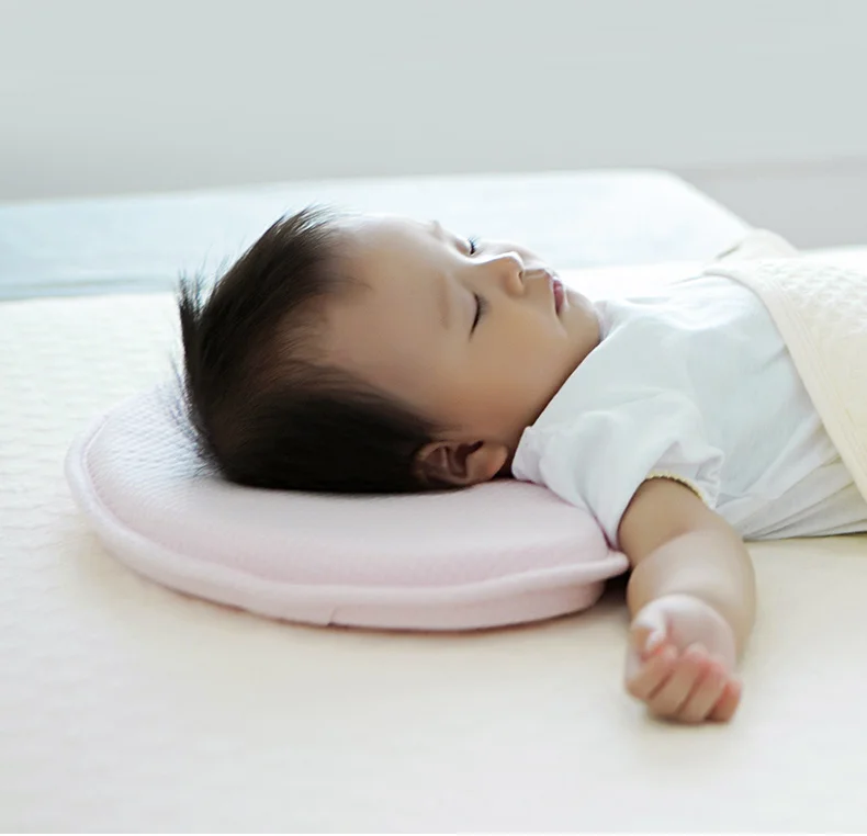 
Baby Cot Pillow Prevent Flat Head Memory Foam Cushion Sleeping Supports pillow for kids 