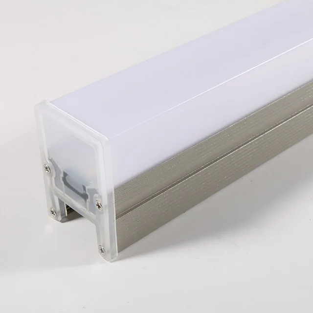 
Chinese factory CE FCC RoHS yellow led lights RGB LED tube light for facade lighting 