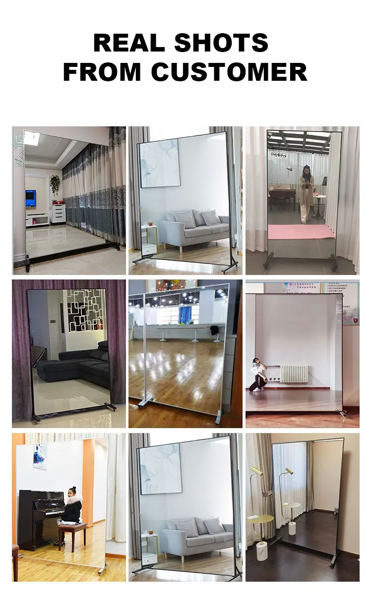 mirrors for a dance studio portable dance mirrors on wheels