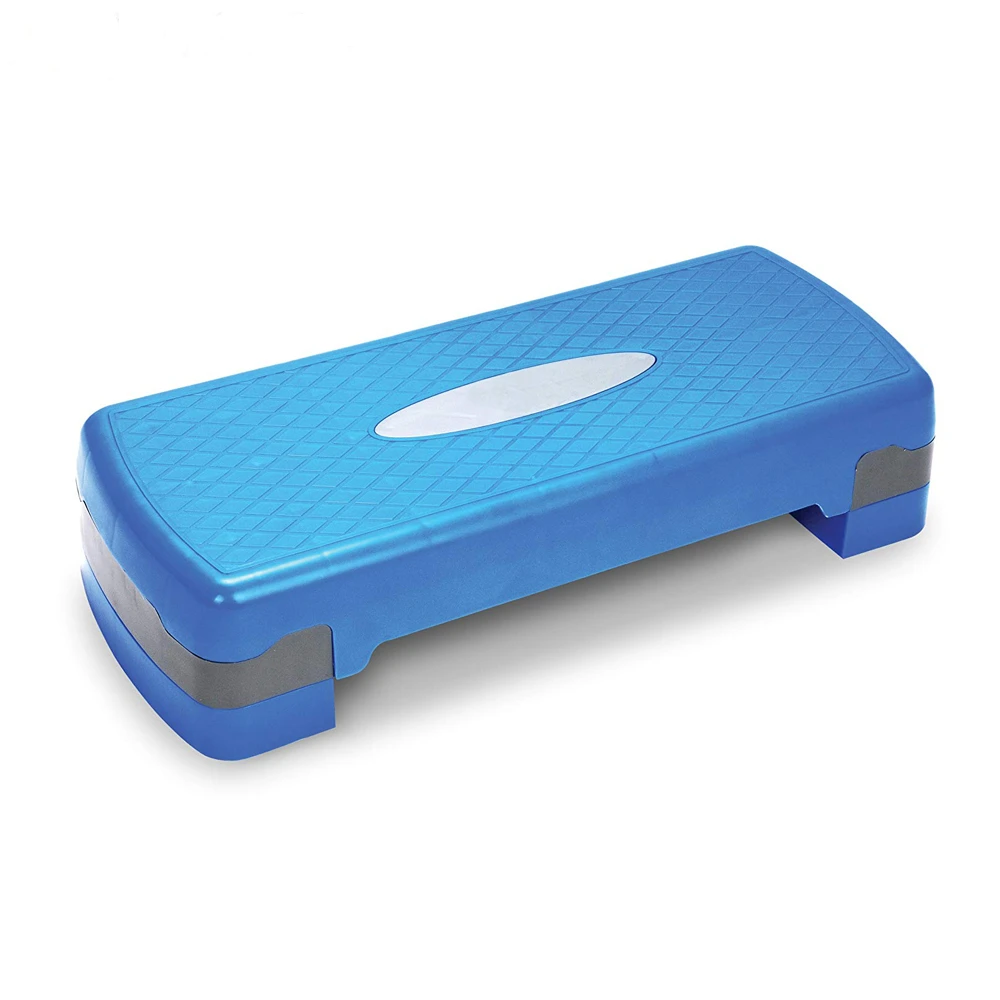 Adjustable Exercise Equipment Eco Gym Exerciser Fitness PP 3 Levels Pink Bench Board Aerobic Workout Step Platforms for Sports