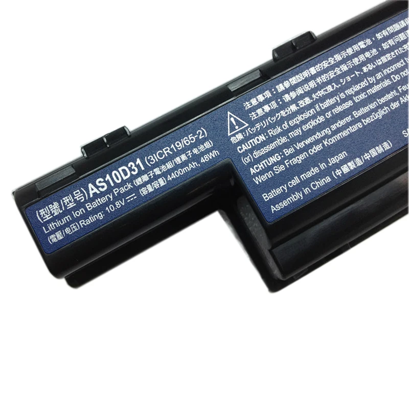 Original 48Wh 10.8V AS10D51 AS10D31 laptop battery for Acer Aspire 4741G 4771 5741G 7551 7741/genuine laptop battery 4741 new