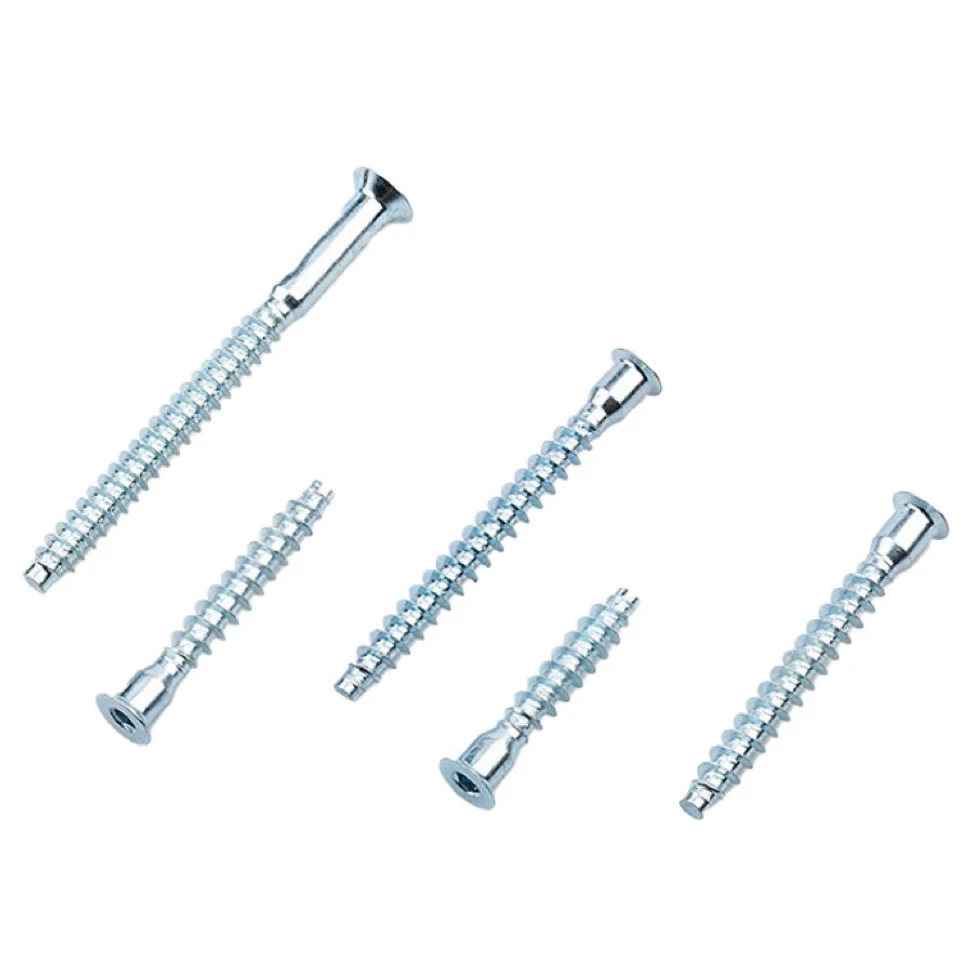 Fasteners Supplier Countersunk Head Hexagon Thread Self Tapping Screw Security Binding Screws Furniture Wooden Insert Screw
