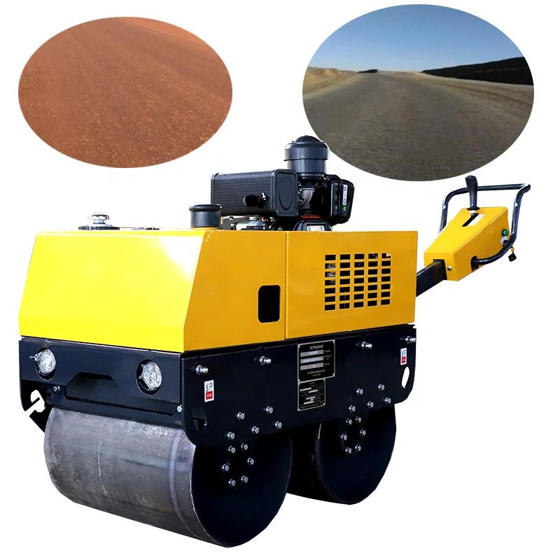 Diesel Road Roller Vibrating Drum Road Roller Machine